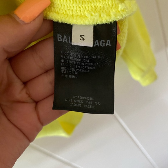 SOLDBalenciaga hoodie Small - Picture 3 of 4